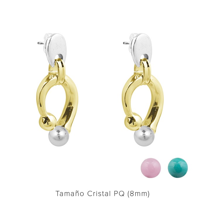 Pendientes Camaleónica oro