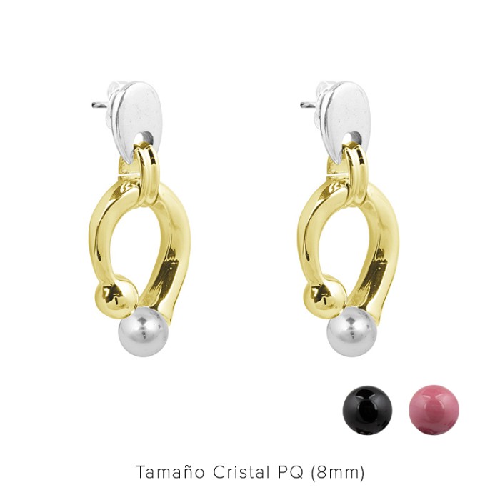 Pendientes Camaleónica oro