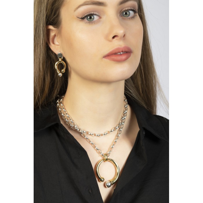 Pendientes Camaleónica oro