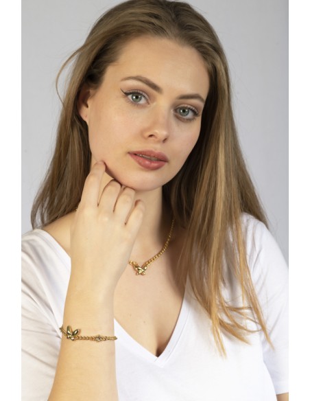 Pulsera Papillón Oro