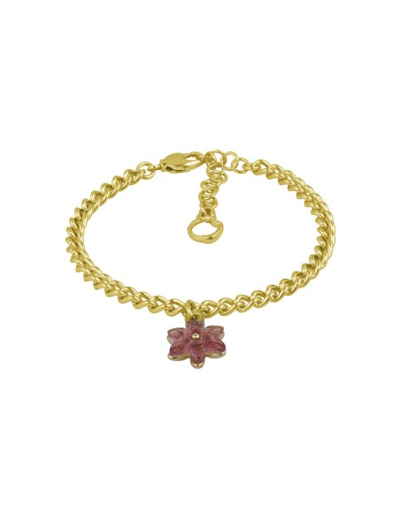 Pulsera Pétalos Oro
