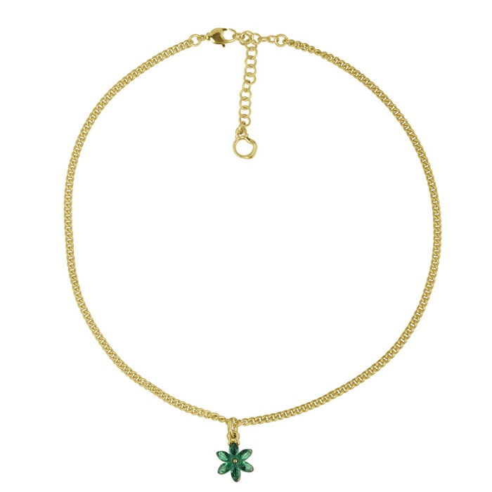 Collar Petalos Oro