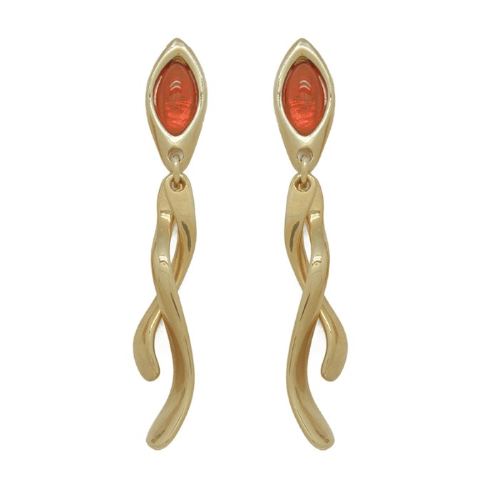 PENDIENTES CON MURANO RAMITAS