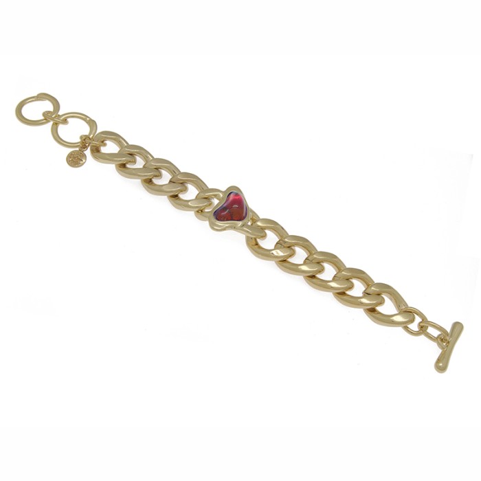 PULSERA DE ESLABONES ORO122