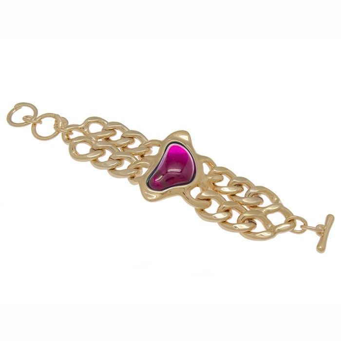 PULSERA ESLABONES ORO123